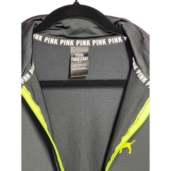 Victoria's Secret Pink Sport Half Zip Reflective Athletic Pullover Jacket Size S - Picture 4 of 8